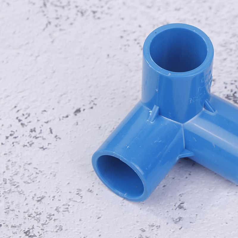 10Pcs PVC Elbow 3 Way Pipe Fittings PVC Garden Right Angle Tee Corner Joint Tent Feet Corner Center Connector. 