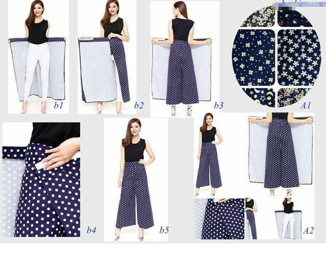 Váy Chống Nắng Thông Minh Dạng Quần