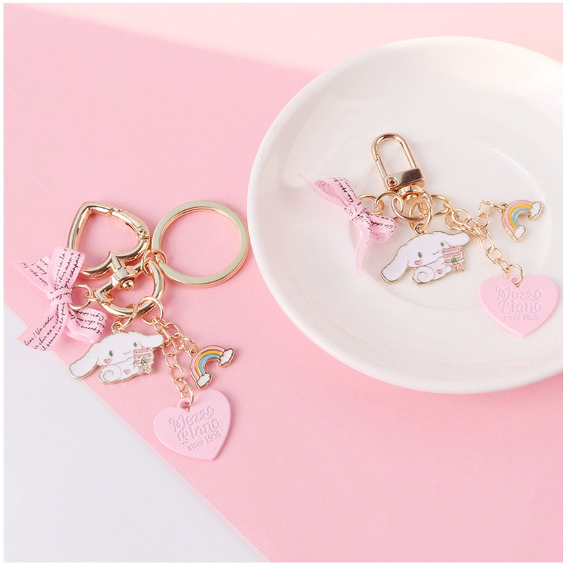 Cinnamon Keychain Headphone Protector Couple Bag Charms