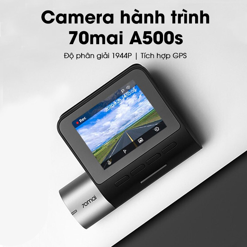 Camera hành trình ô tô 70mai dash cam a500s ghi hình trước giám sát đỗ xe - ảnh sản phẩm 6