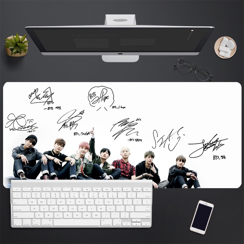 Xl gaming custom mouse pad bts 1 mouse pad - extra large