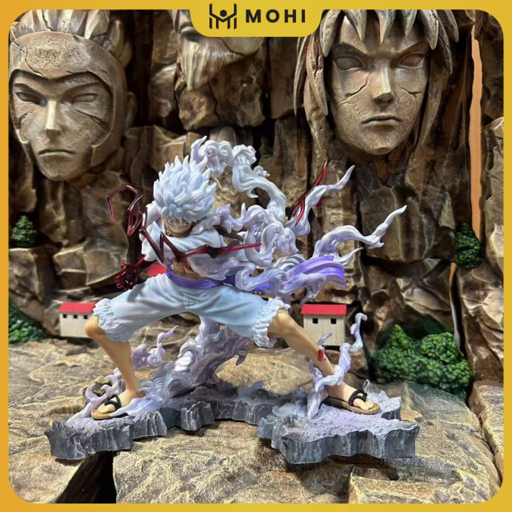 Mô hình OnePiece - Mô hình Luffy Gear 5 - Hiệu ứng sét đỏ