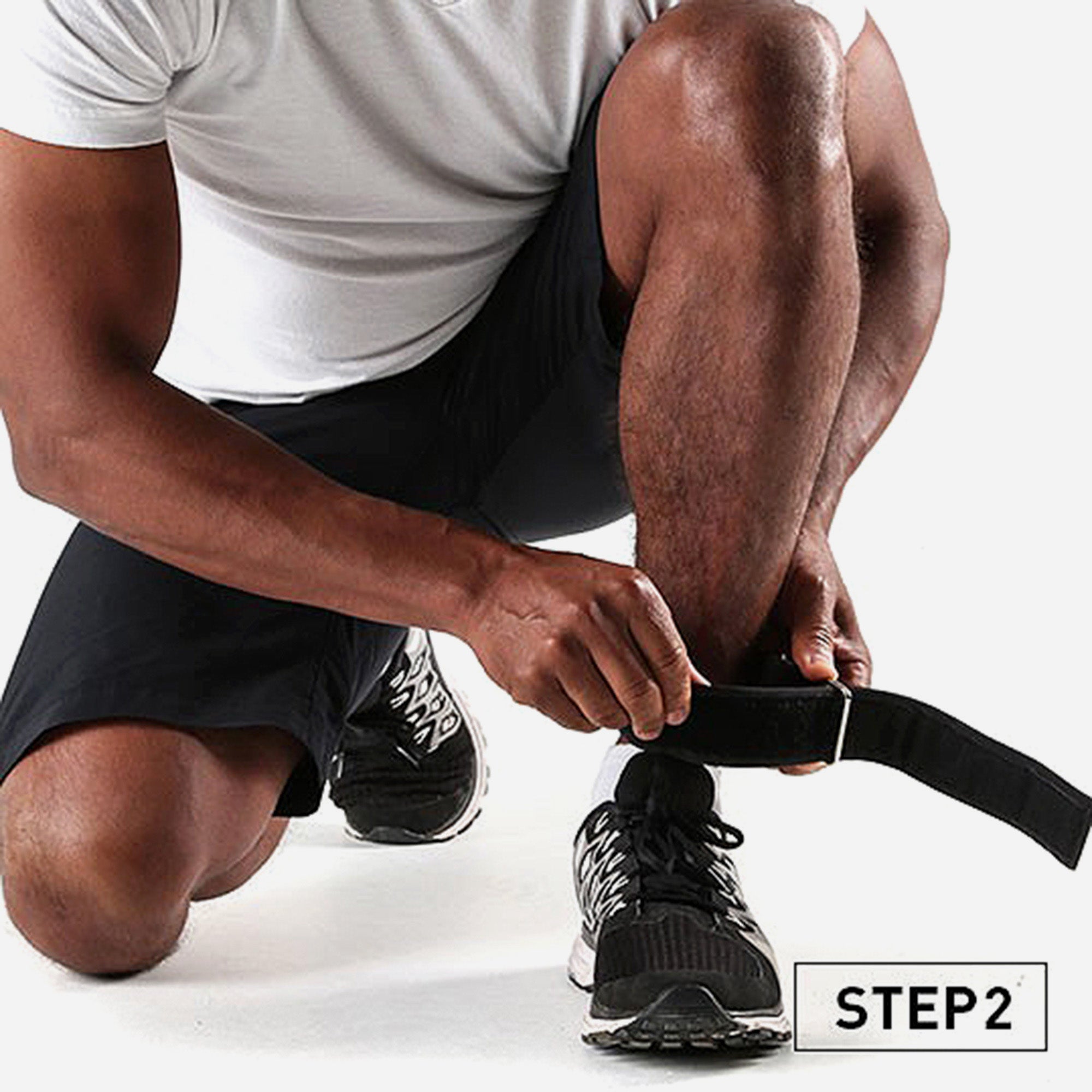 PTP Elite Ankle Straps Black  PTP E8