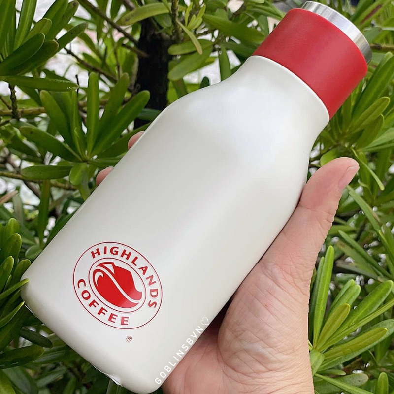 Bình giữ nhiệt highlands coffee chính hãng 430ml