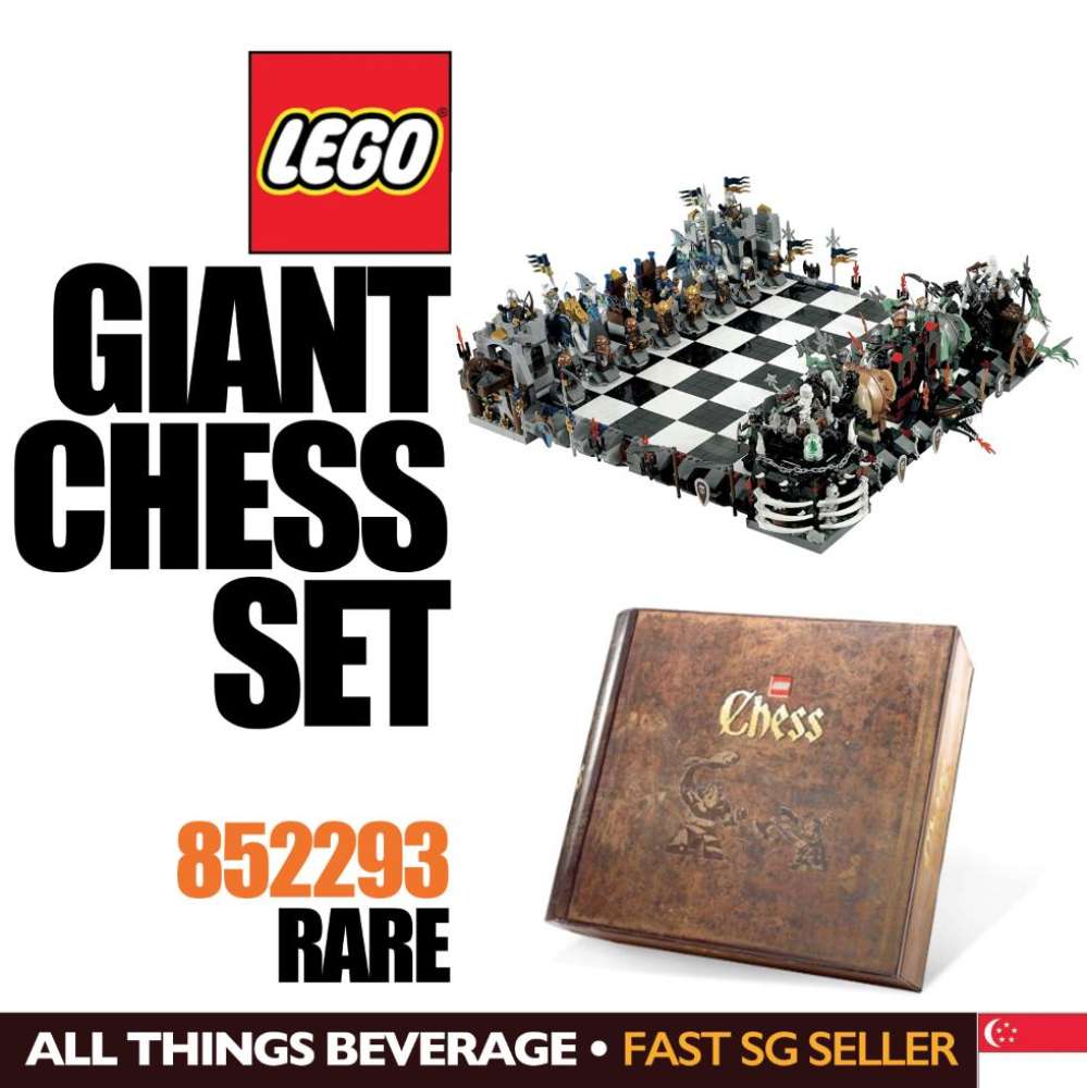[100% Original] LEGO 852293 Giant Chess Set FREE Delivery