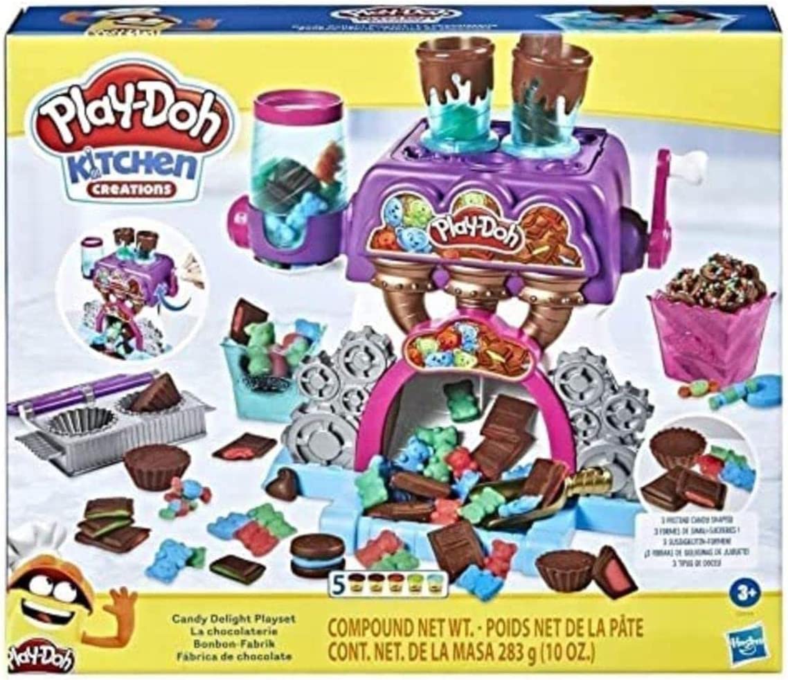 SALE] Play-Doh Kitchen Creations Candy Delight Playset,Multicolor | Lazada  Singapore
