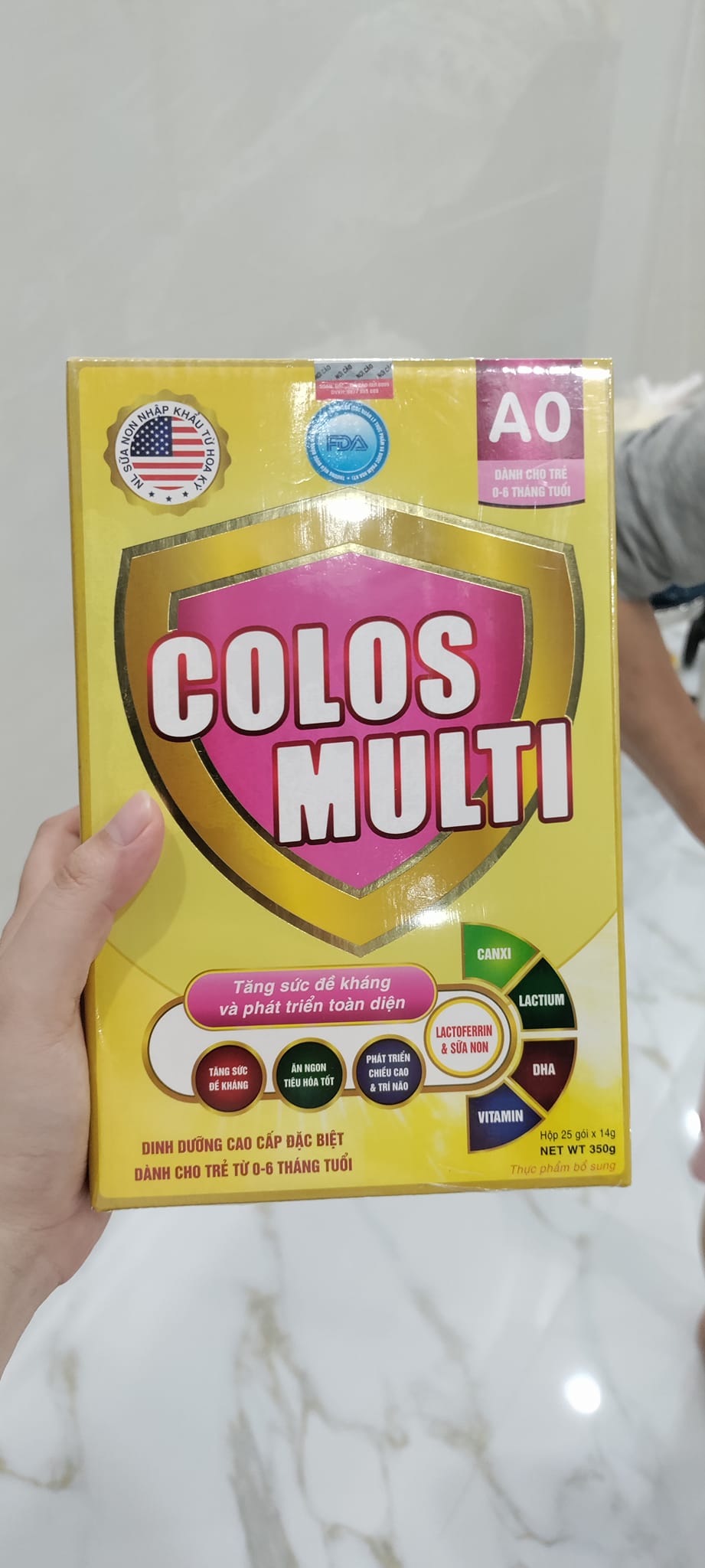 Sữa non colosmulti A0 0-6 tháng