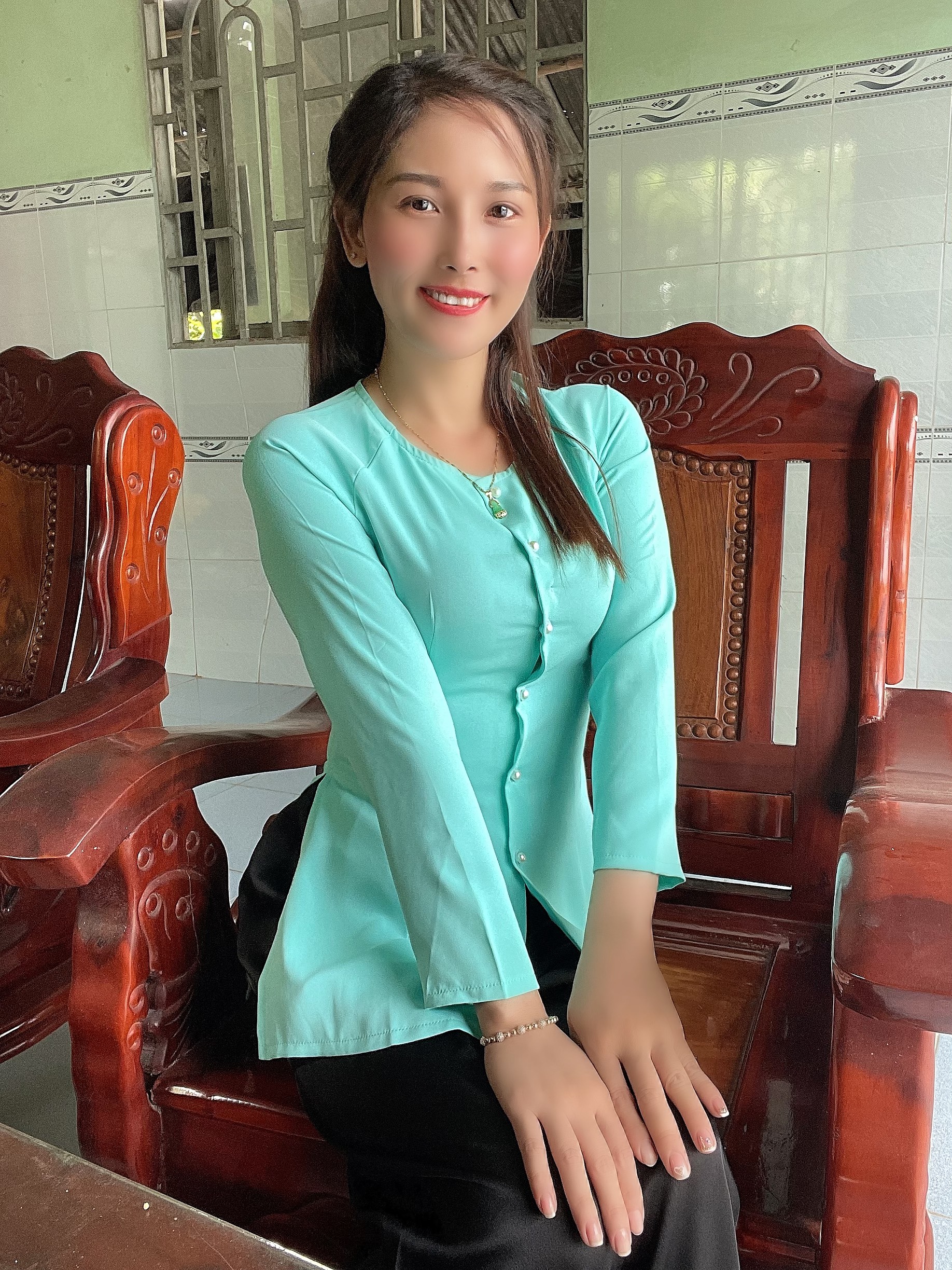 ÁO BÀ BA VẢI LỤA TRƠN