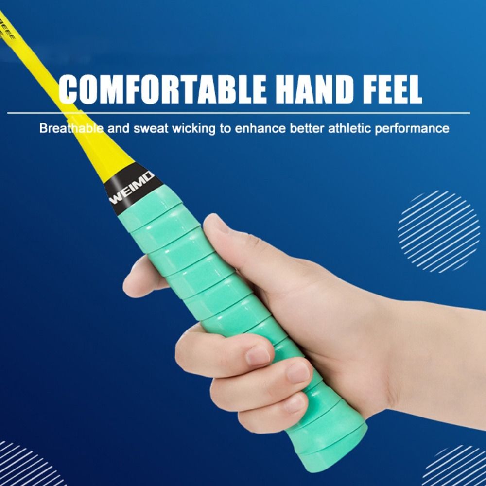 Rackets Ropes New Multi-color Badminton Racket Overgrips Non-Slip PU Non-Slip Grip ...