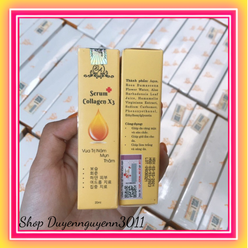 Serum Collagen x3 chính hãng