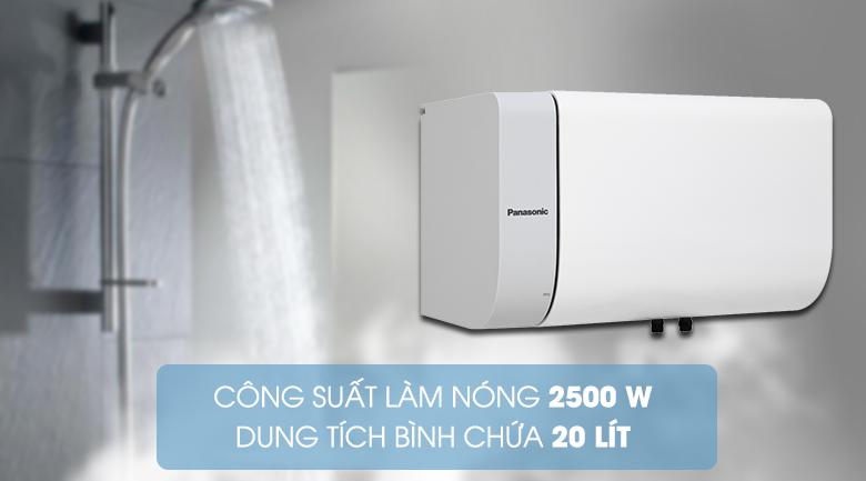 Bình nước nóng Panasonic DH-20HAMVW 20 Lít (hàng chính hãng)