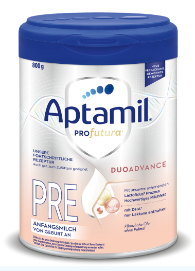 Sữa aptamil profutura bạc số 1, bạc số 2, pre loại 800g