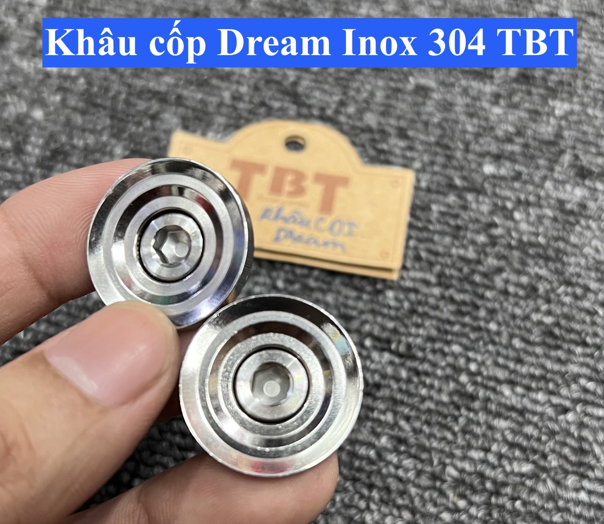 Khâu cốp Dream Inox 304 TBT- bộ 2 con