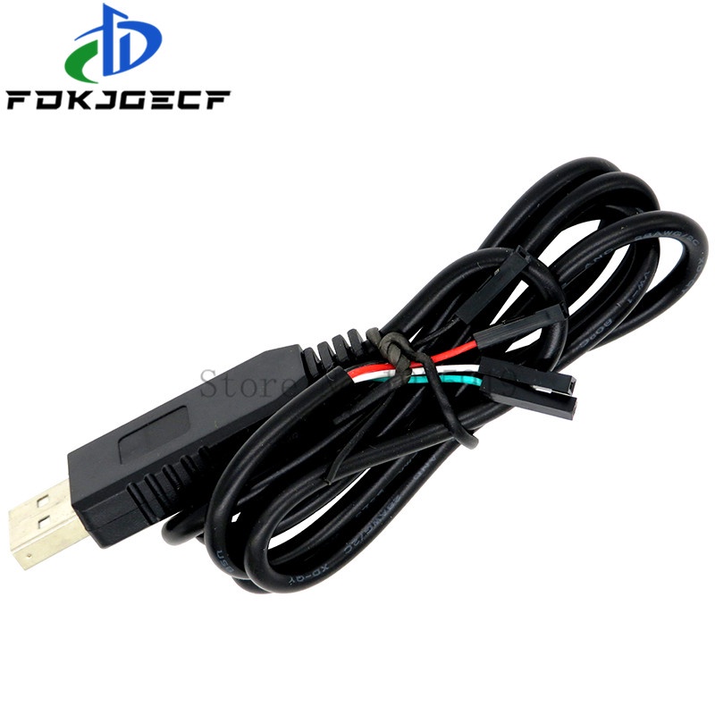 1pcs pl2303 pl2303hx usb to uart ttl cable module 4p 4 pin rs232 converter integrated circuit