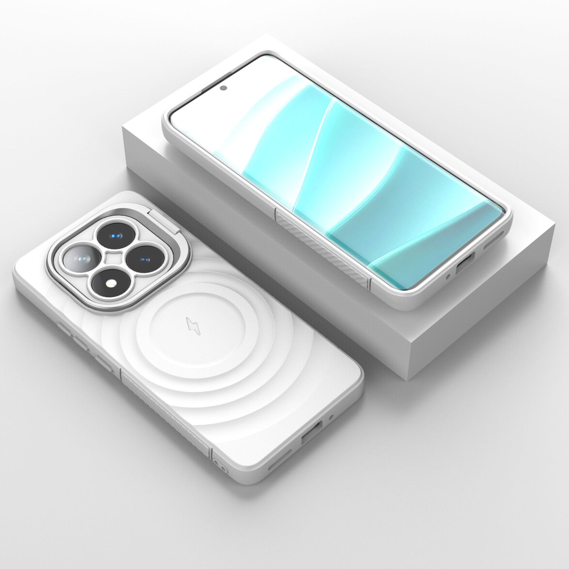 Xiaomi Redmi Note 14  Pro 5G Magnetic Shockproof Phone Case. 