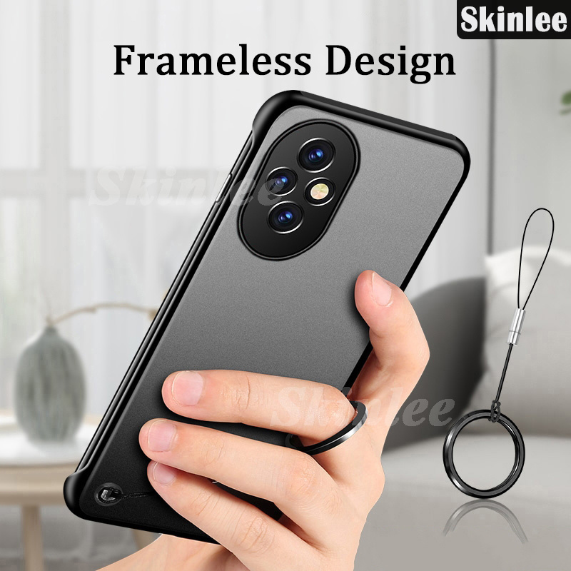 Phone Case Honor 200 Flip Back Cover Thin Frameless Case Clear Matte Rimless Radiating For Honor 200 Pro Cover Cases