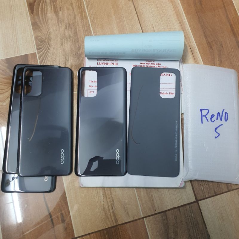 Nắp lưng oppo reno 5,kính camera BAO TEST ĐỔI TRẢ