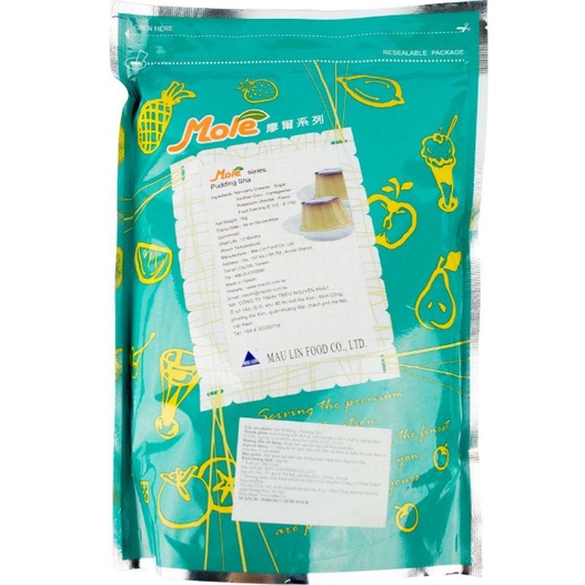 Bột pudding (flan) Mau Lin More vị trứng gói chai 50g