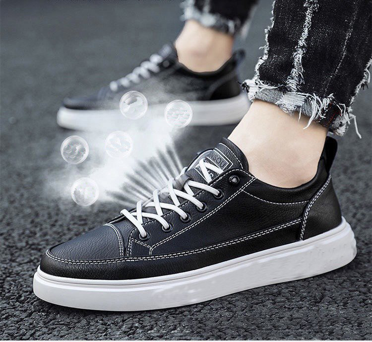 Giầy thể thao sneaker nam Da PU Sinsoull cao cấp