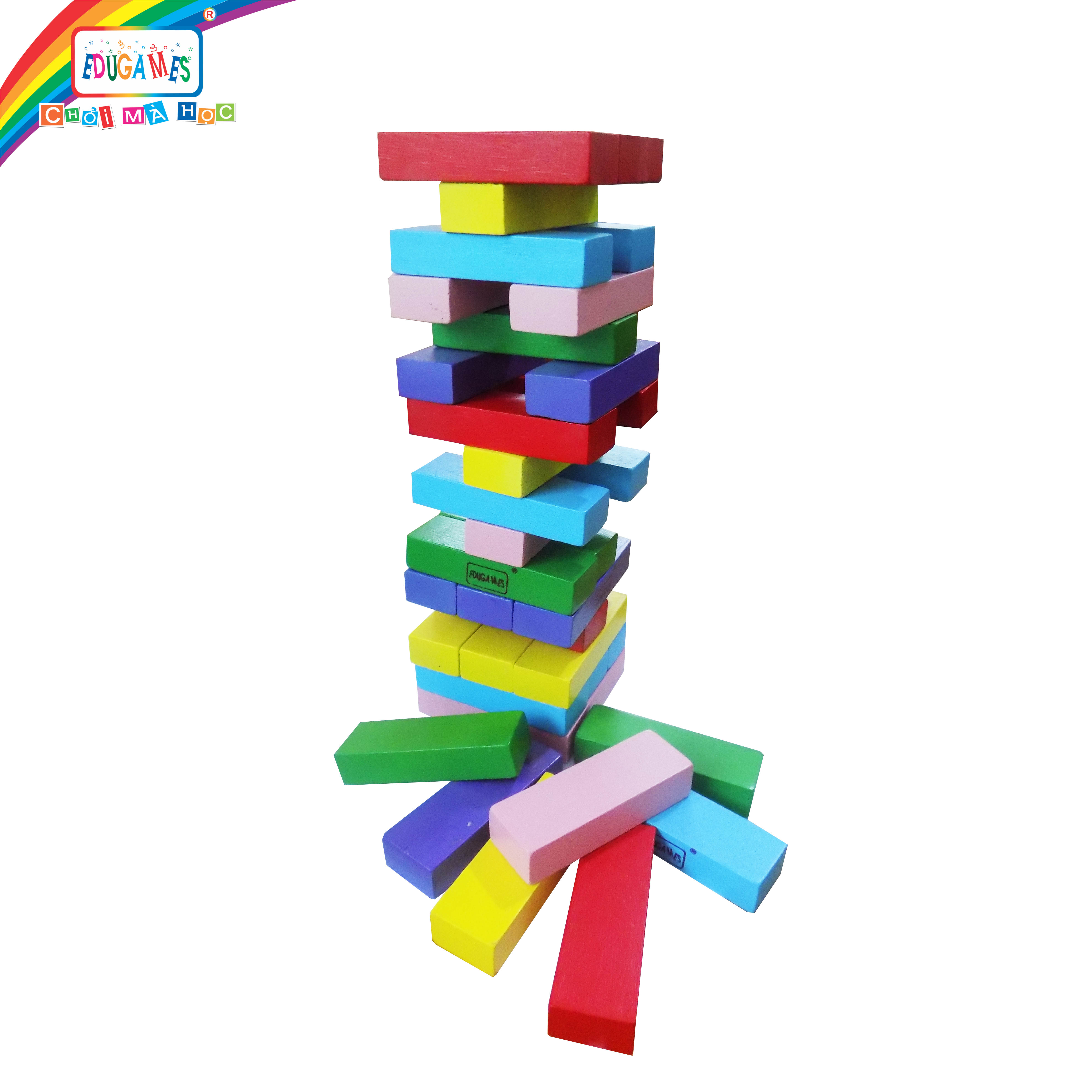 Rút gỗ màu edugames