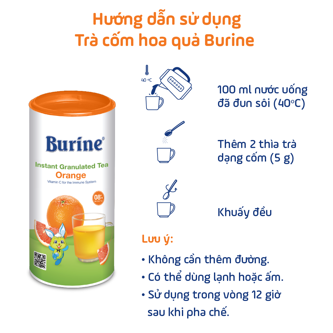 Trà cốm hoa quả burine dinh dưỡng dành cho bé - ảnh sản phẩm 4