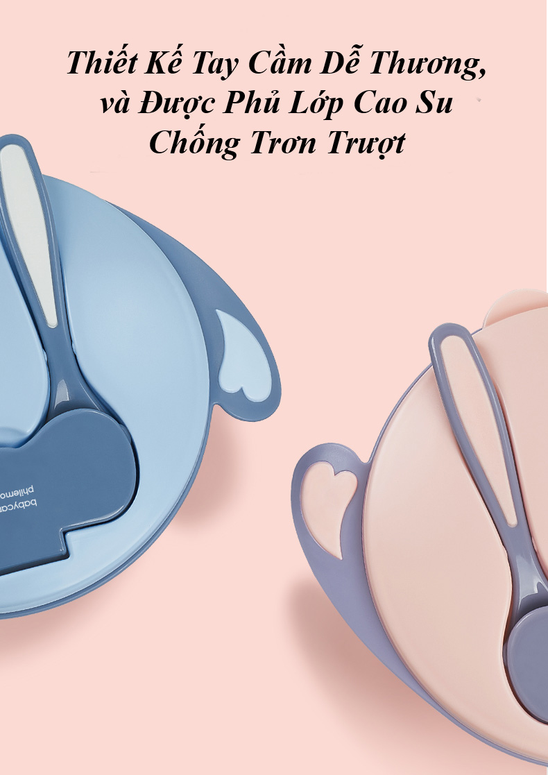 Bát Ăn Dặm 2 Ngăn - BabyCare