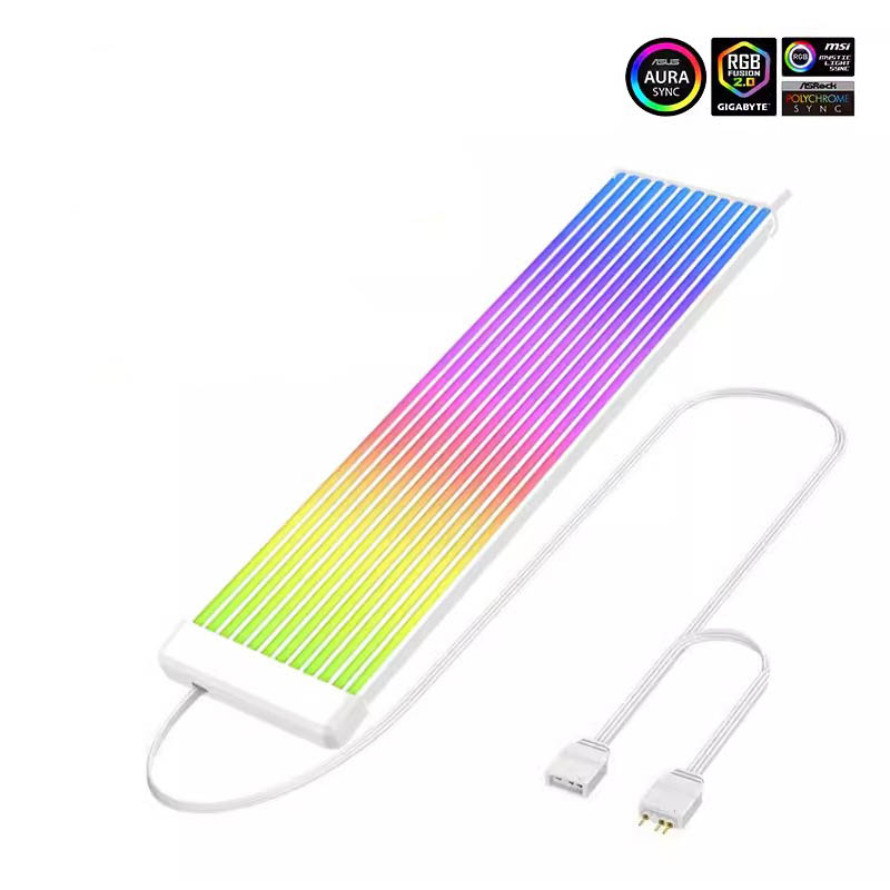 【Best value】 Jumpeak Flexible RGB LED Light Strip Bar ARGB Board Cover ...