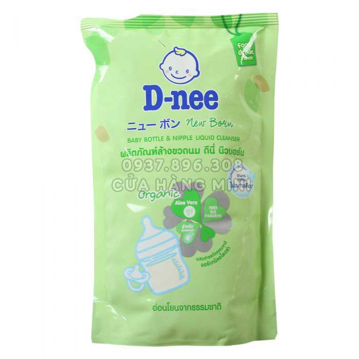Dung Dịch Nước Rửa Bình Sữa Dnee Túi - 550ml Thái Lan