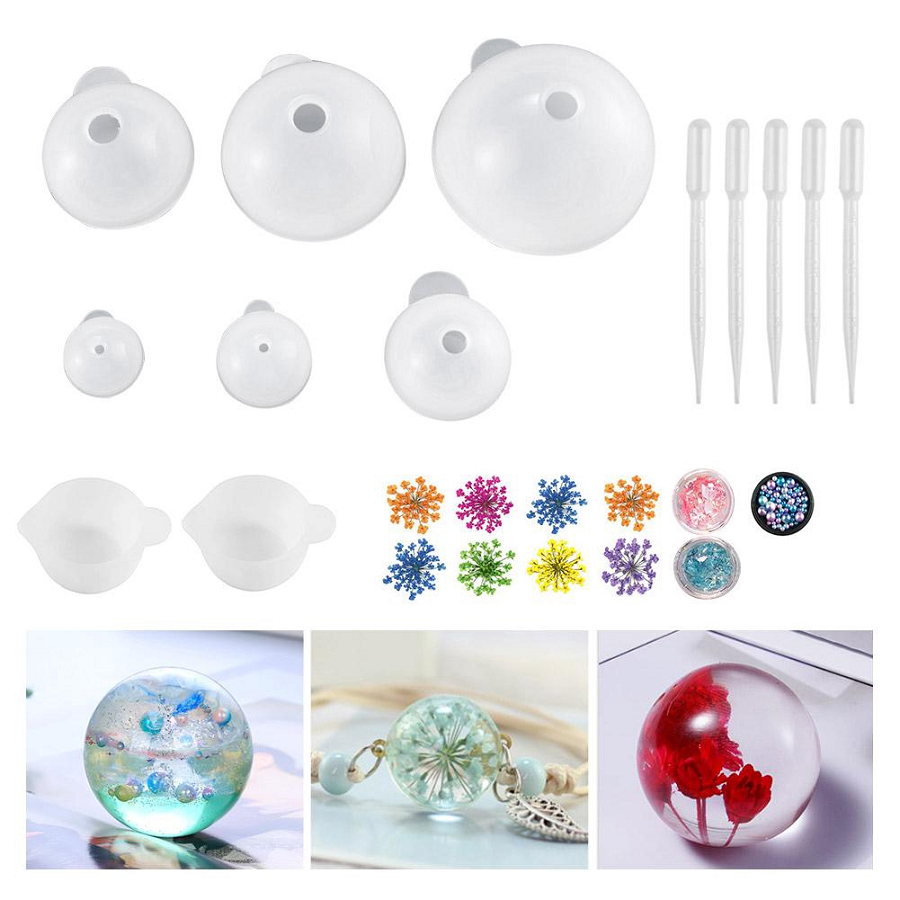 Khuôn Hình Cầu Silicon Nhiều Kích Cỡ