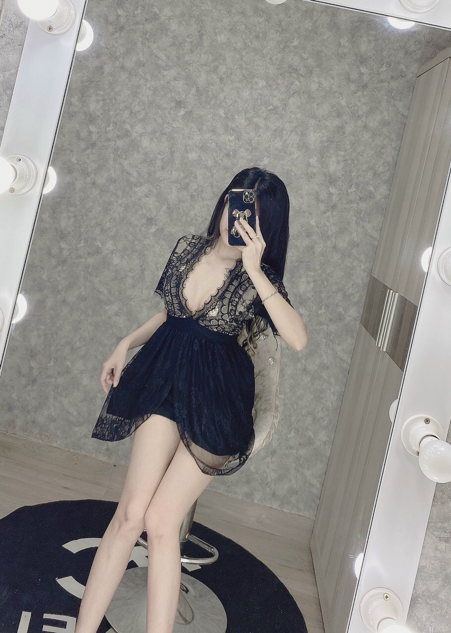 Đầm ren siêu xinh-TH