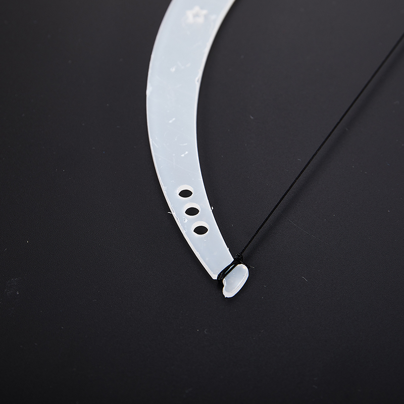 Permannet Makeup Bow and Arrow Line Ruler For String Pre Inked Tattoo Mapping Measuring Brow. 