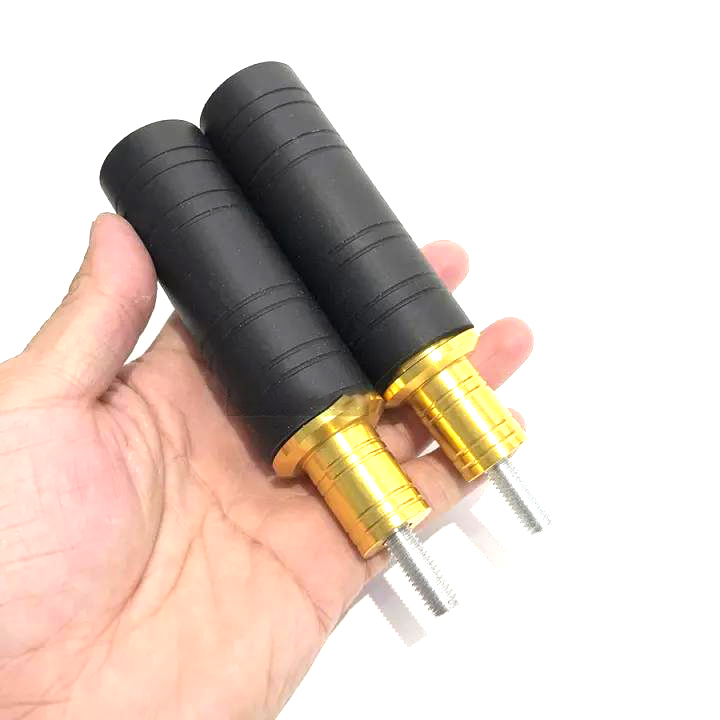 Gù Chống Đổ Gắn Xe Máy [ 1 cặp Vàng ]