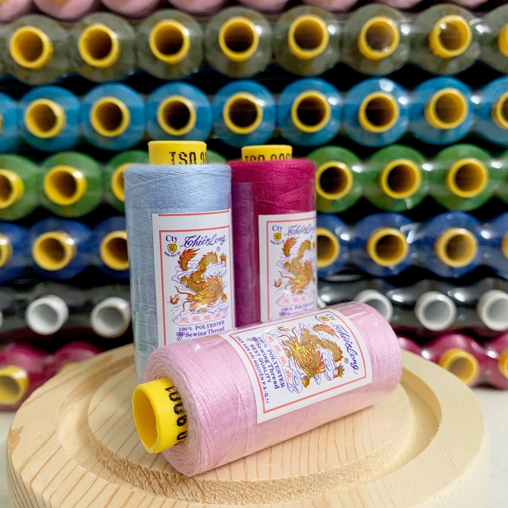 Cuộn Chỉ May Thiên Long Chính Hãng (cuộn 400m)