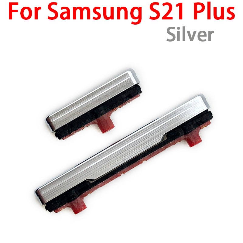 For Samsung S21 Plus Ultra New Side Volume Button Power ON / OFF Buttton Key Set Replacement Parts. 
