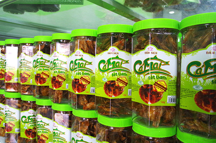 CÁ MAI SỐT CHANH ĐẦM SEN 110GR