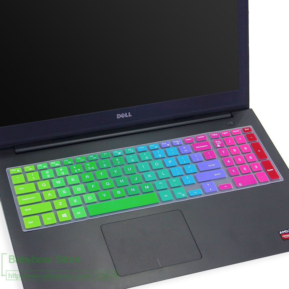 【UrbanNomad】15 inch laptop keyboard cover Protector for Dell inspiron 15 5547 Ins15C 3000 5000 15mr 15CR 3543. 