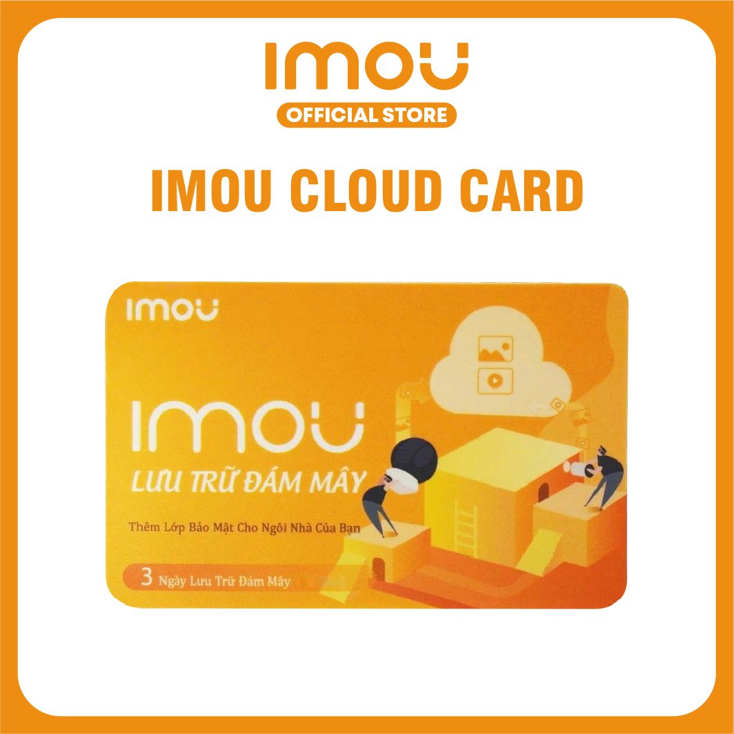 [Qùa tặng không bán] Imou Card Lưu Trữ Đám Mây - Gói 1 tháng