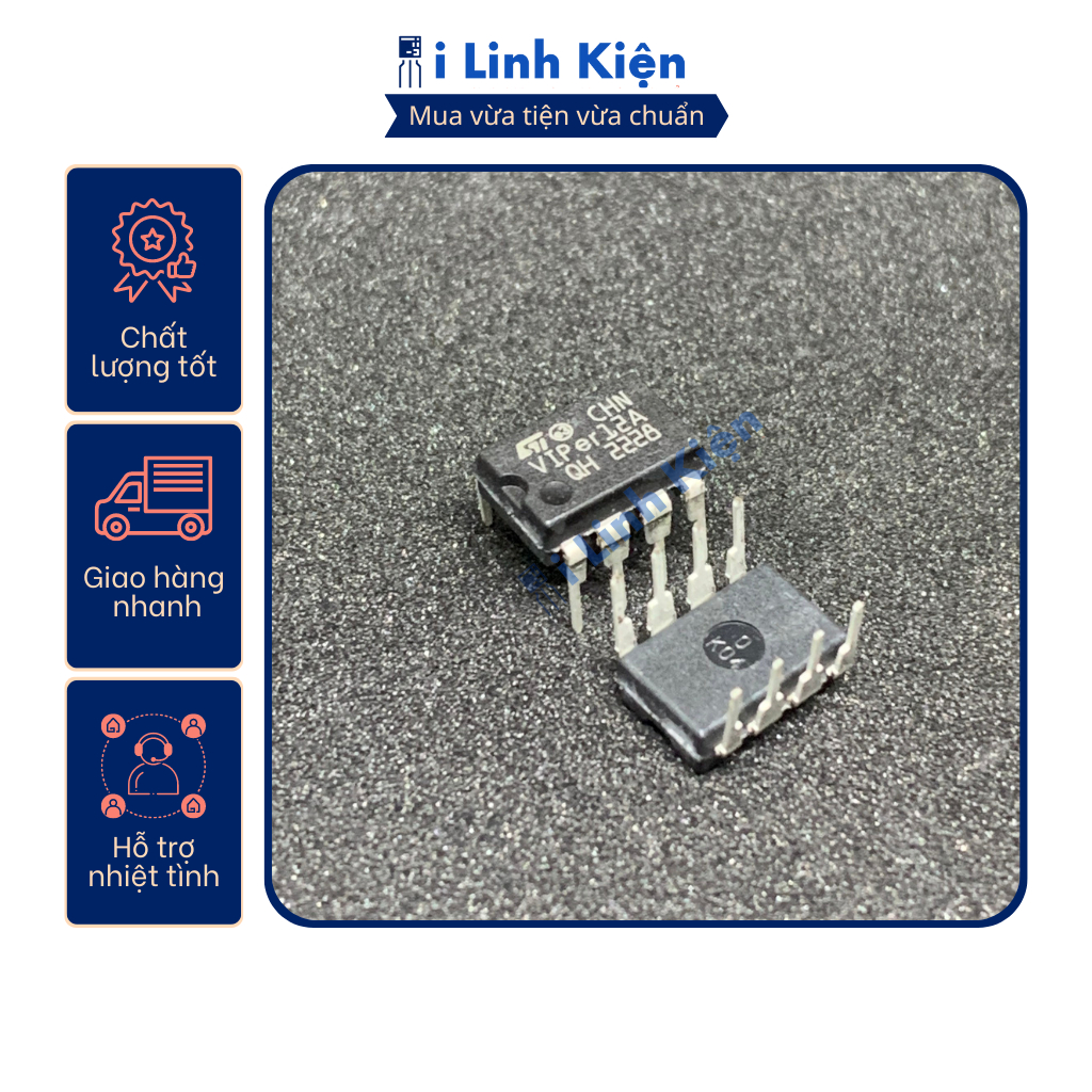 Viper12A viper 12a  ic nguồn bếp từ  chất lượng tốt.