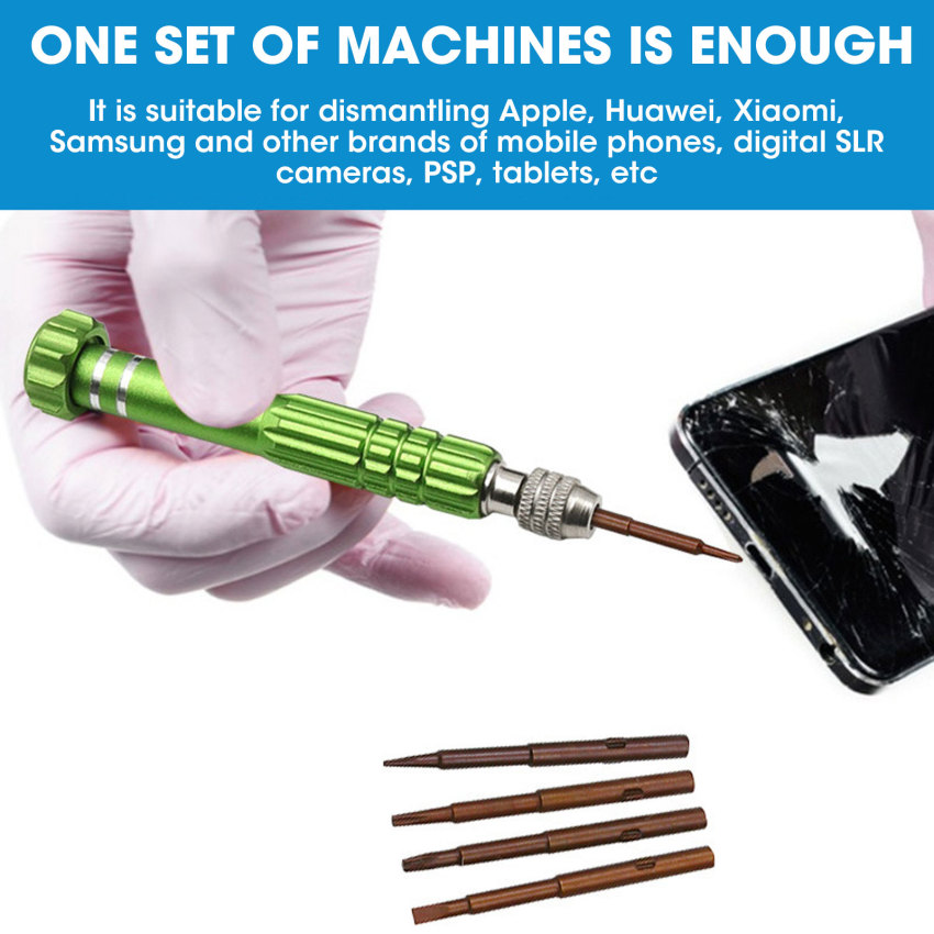 5 in 1 Multi-Function Screwdriver Set Mobile Phone Watch Glasses Disassembly Tool Notebook Repair Tools Repair Accessory