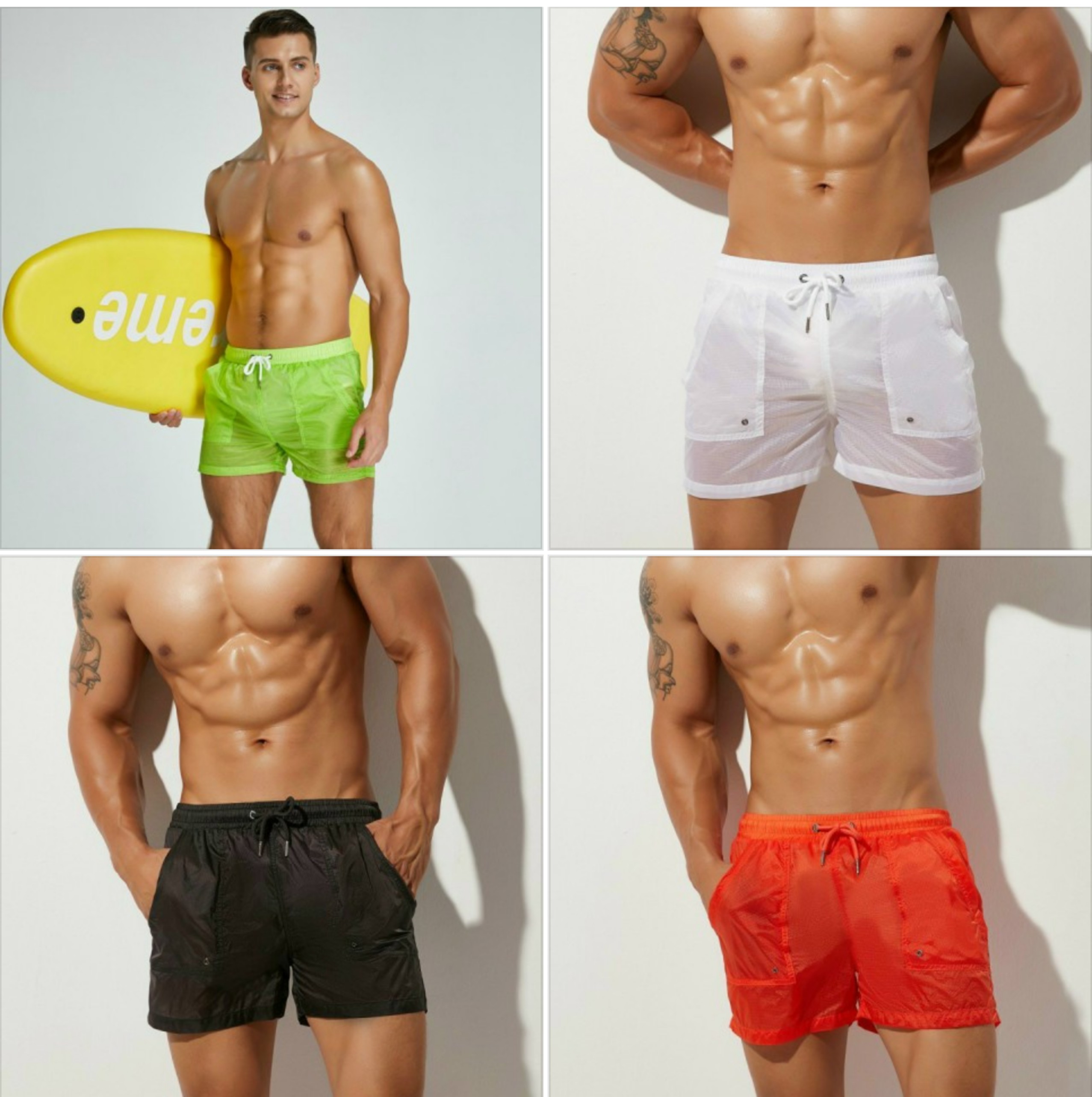 [HCM]Quần shorts nam siêu mỏng vải dù - A029