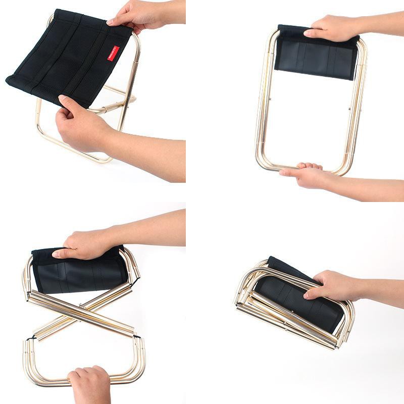 Ghế Tròn Xếp Gọn Du Lịch Tiện Lợi