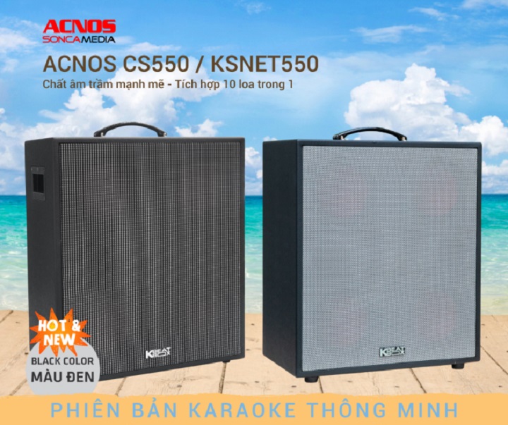 Dàn loa Karaoke di động Acnos CS550