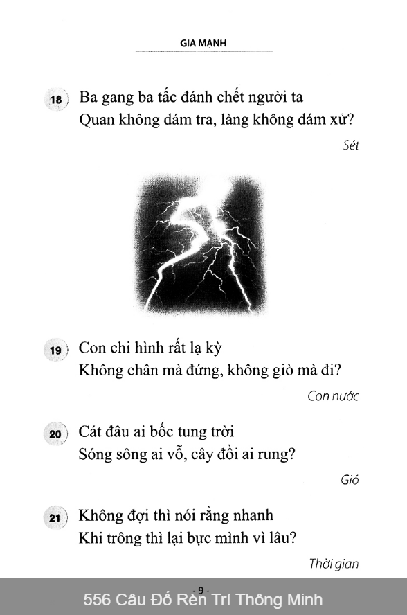 Sách - 556 câu đố rèn trí thông minh ( khổ to)
