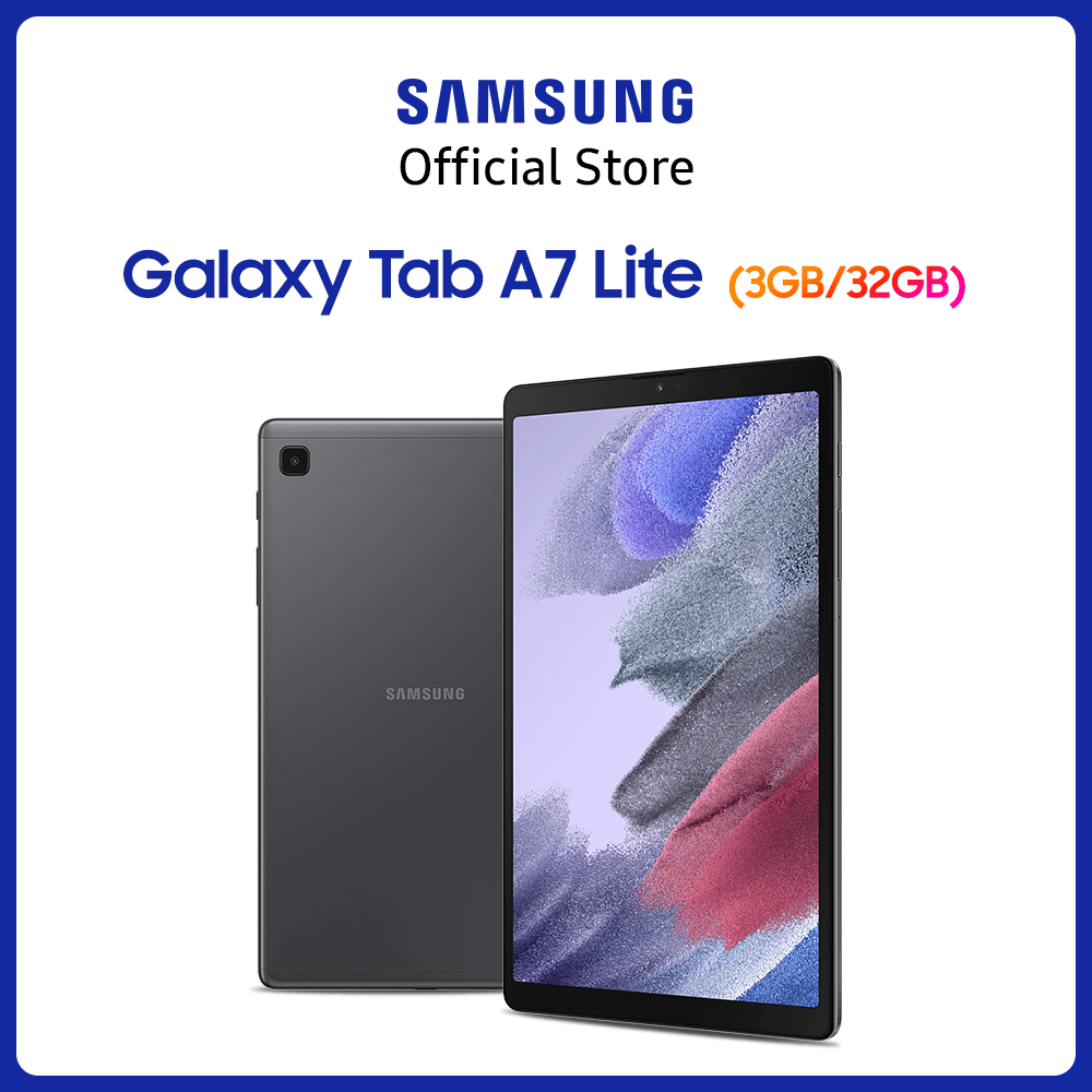 [SALE TO 12-14.12] Máy tính bảng Samsung Galaxy Tab A7 Lite (3GB/32GB)-Hàng chính hãng-Bảo hành 12 tháng-Trả góp 0%-+ Tặng bao da