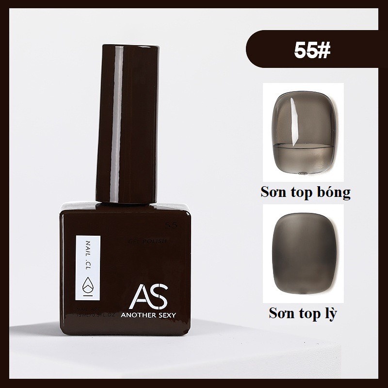 Sơn gel as chai vuông chai 15ml - sinailmi