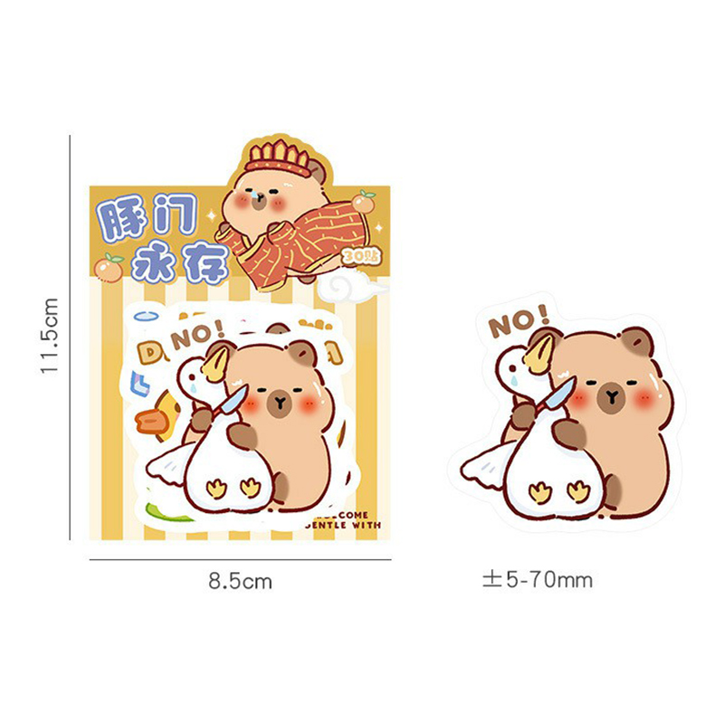 30Sheets%20Creative%20Funny%20Capybara%20Stickers%20Toy%20Kawaii%20Fashion%20Stickers%20DIY%20Cartoon%20Lovely%20Capybara%20Stickers%20Children%20Gifts%20-%20Image%202