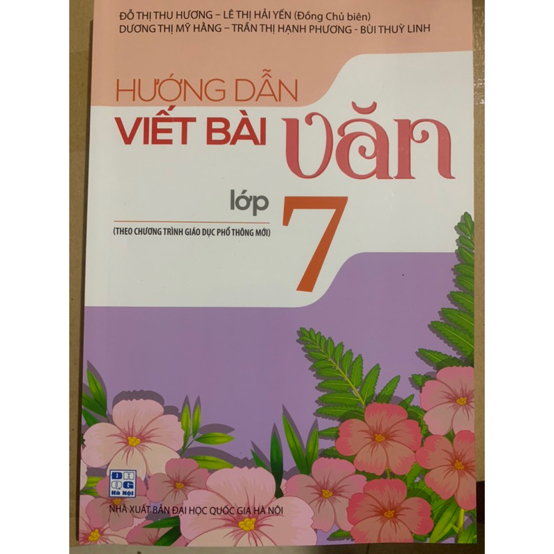 Sách Hướng dẫn viết bài văn lớp 7