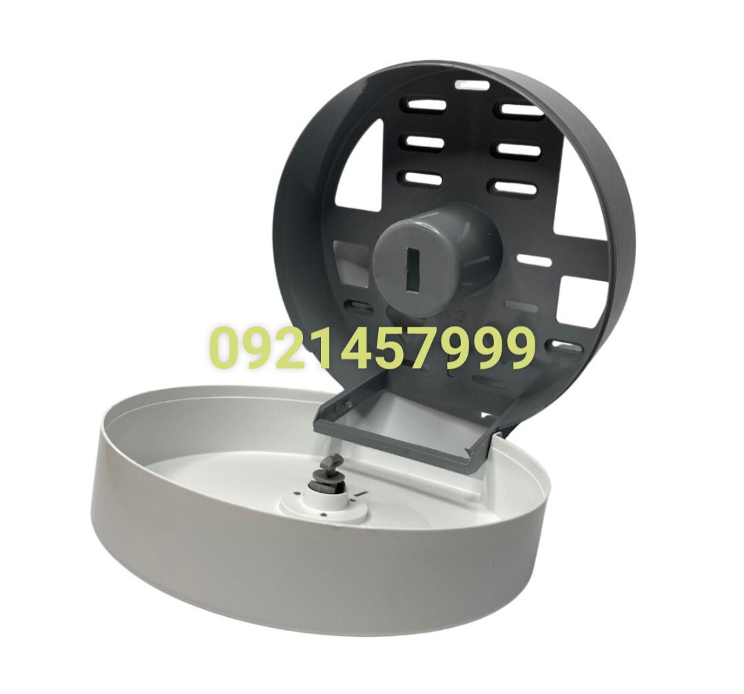 Hộp đựng giấy vệ sinh cuộn lớn - trắng