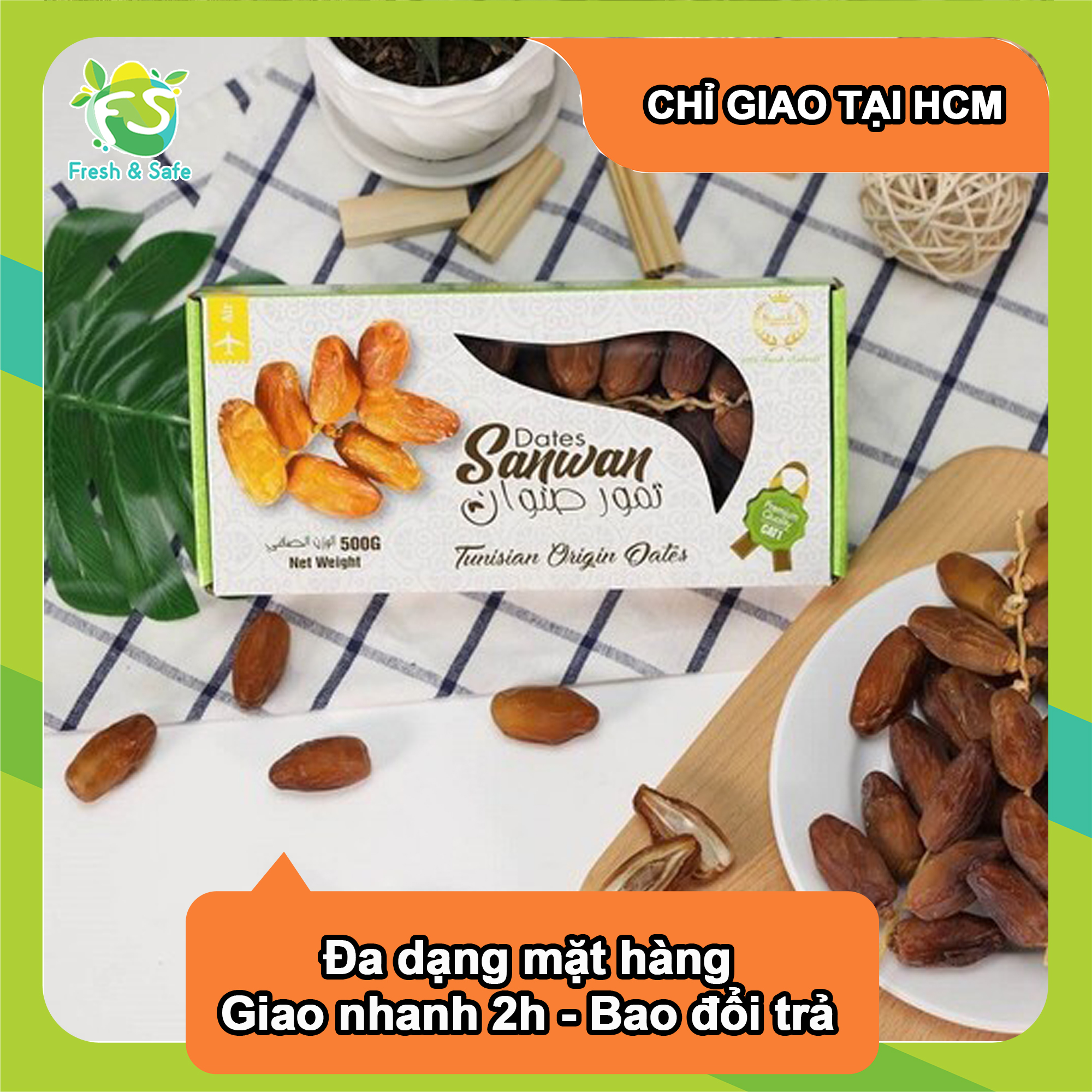 [Chỉ Giao HCM] Chà Là Khô - 500g