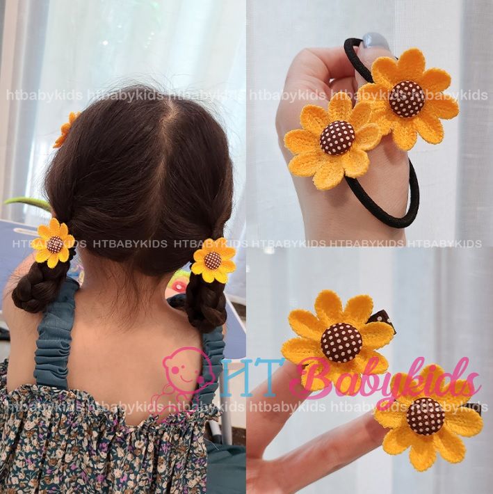 Kẹp Tóc Hoa Cúc Dành Cho Bé Gái